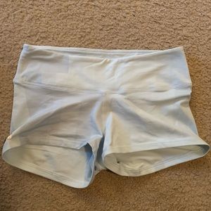 No Bull Katrin Davidsdottir ice blue shorts